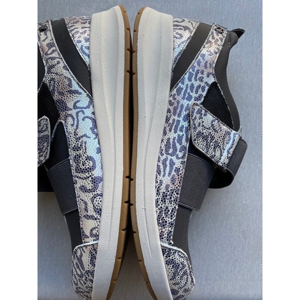 Revere Virginia Sneakers Silver Safari Adjustable Shoes 10 Walking